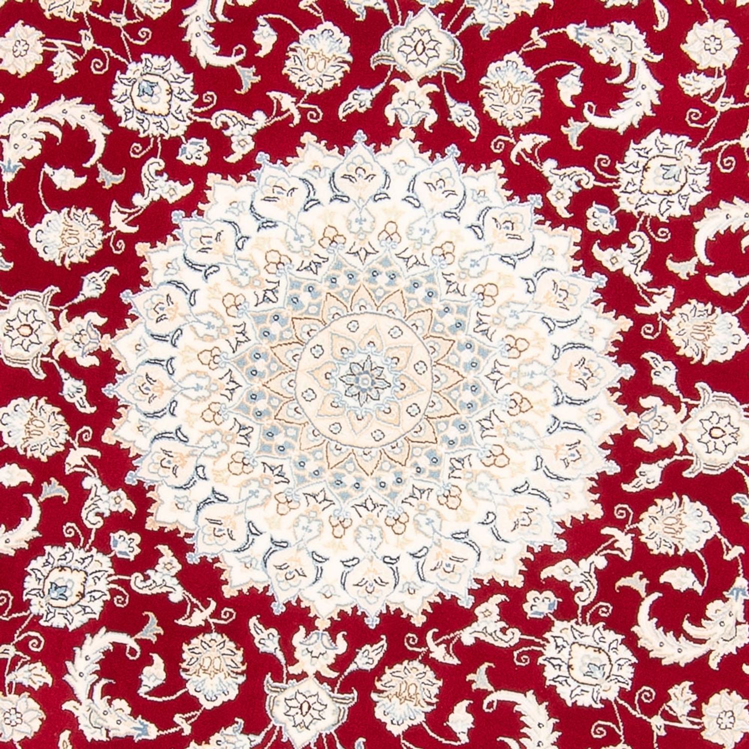 Tappeto Persero - Nain rotondo  - 200 x 200 cm - rosso