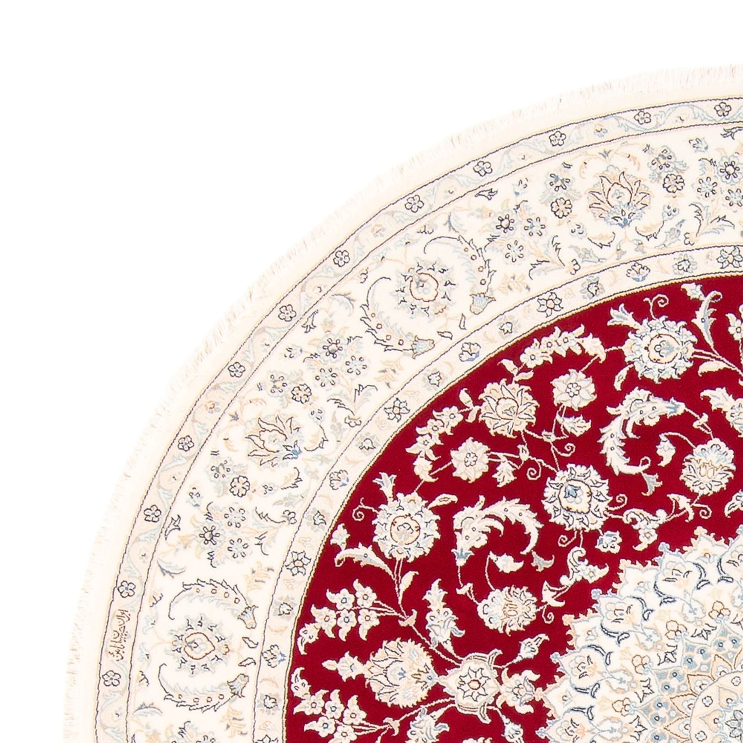 Tappeto Persero - Nain rotondo  - 200 x 200 cm - rosso