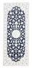 Tappeto corsia Tappeto Persero - Nain - Reale - 197 x 80 cm - blu scuro