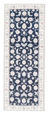 Tappeto corsia Tappeto Persero - Nain - Reale - 198 x 81 cm - blu scuro