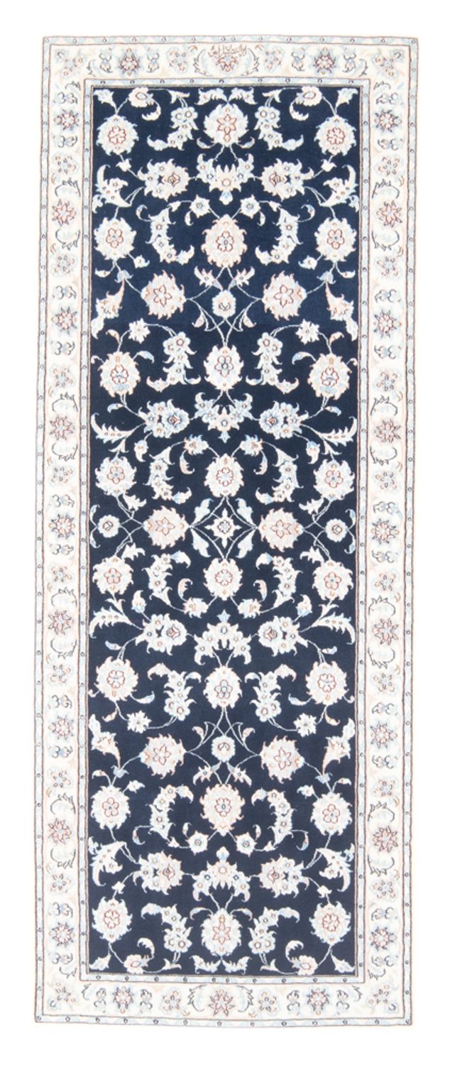Tappeto corsia Tappeto Persero - Nain - Reale - 198 x 81 cm - blu scuro
