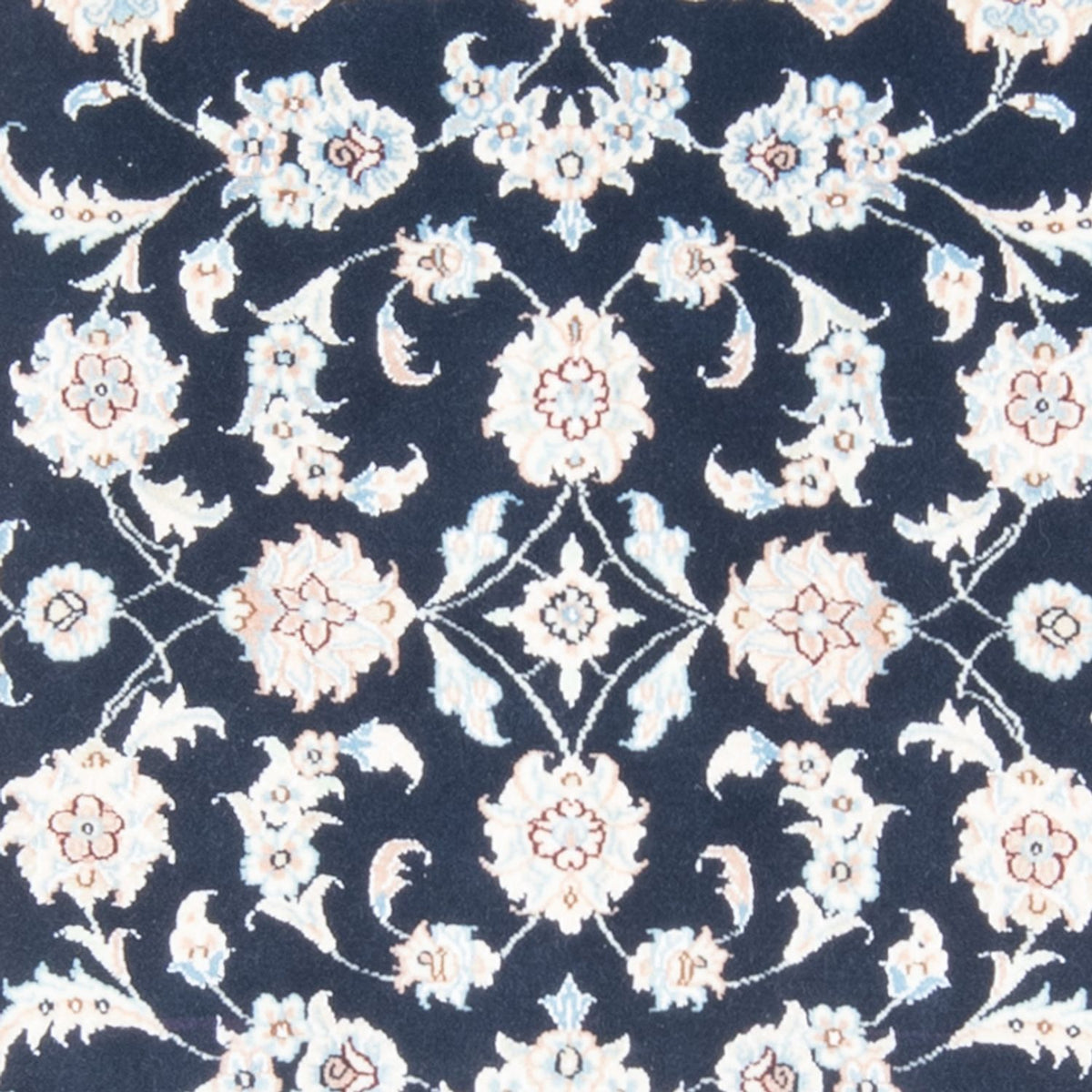 Tappeto corsia Tappeto Persero - Nain - Reale - 198 x 81 cm - blu scuro