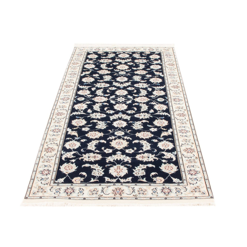 Tappeto corsia Tappeto Persero - Nain - Reale - 197 x 80 cm - blu scuro