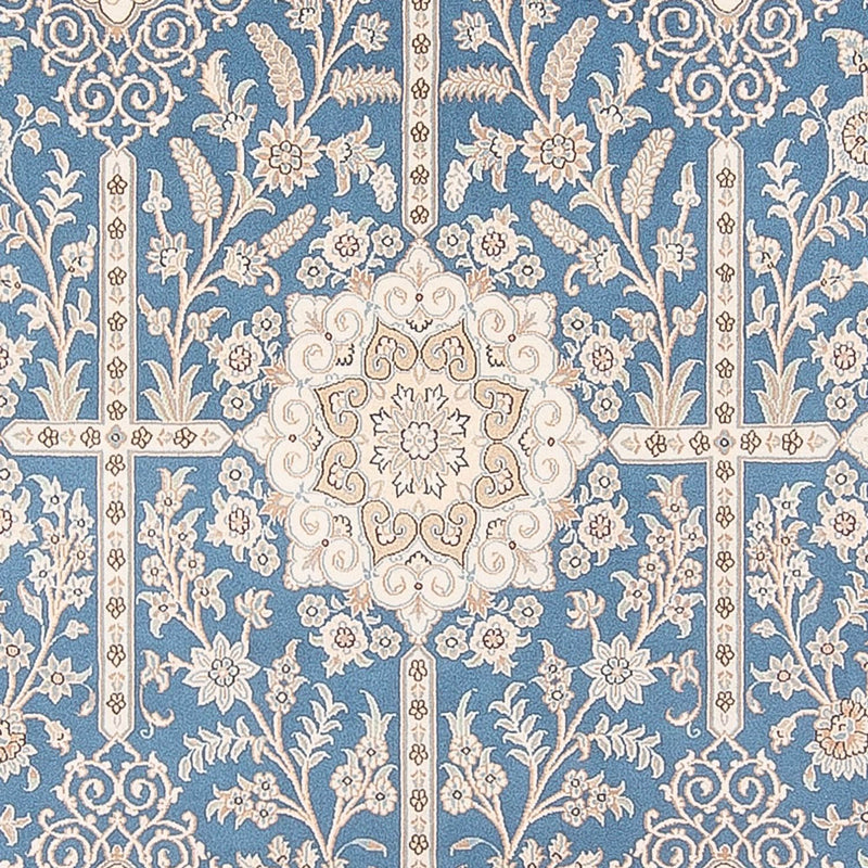 Tappeto Persero - Nain - Premio - 300 x 198 cm - blu chiaro