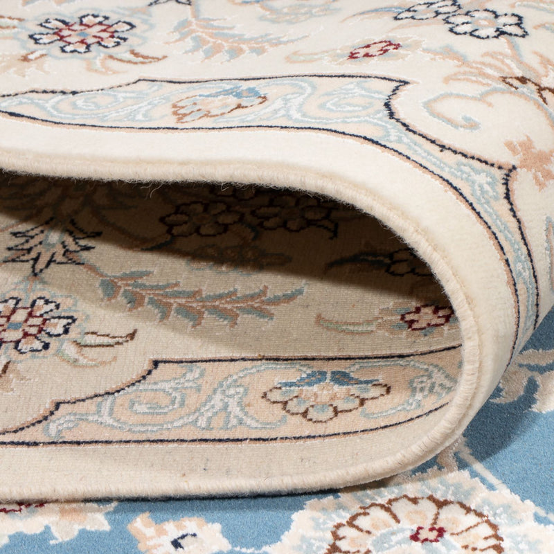 Tappeto Persero - Nain - Premio - 300 x 198 cm - blu chiaro