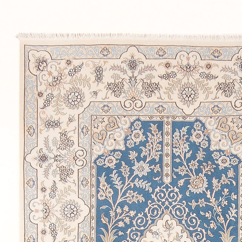 Tappeto Persero - Nain - Premio - 295 x 197 cm - blu chiaro
