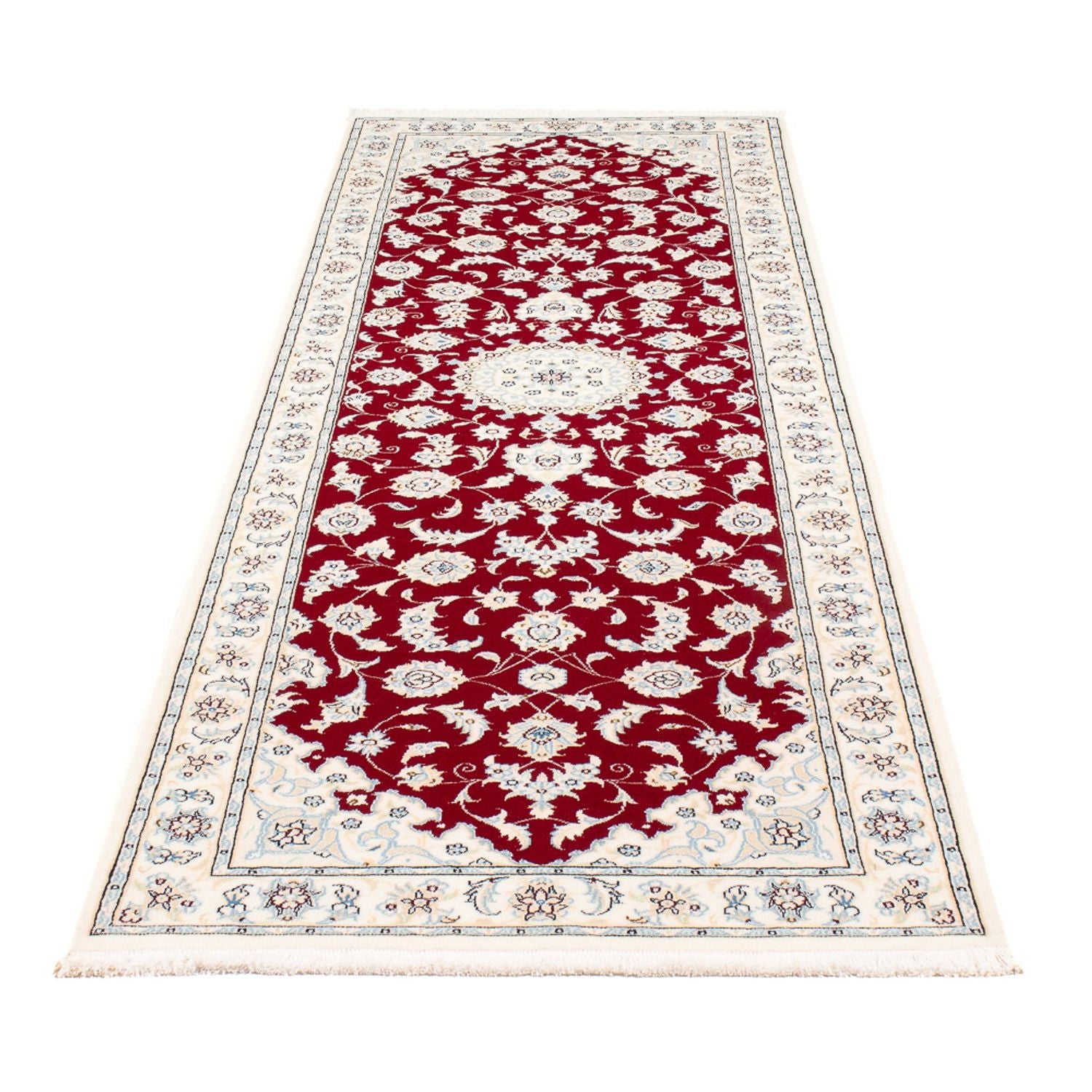 Tappeto corsia Tappeto Persero - Nain - Premio - 248 x 82 cm - rosso