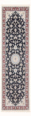 Tappeto corsia Tappeto Persero - Nain - Premio - 250 x 80 cm - blu scuro