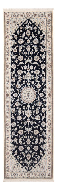 Tappeto corsia Tappeto Persero - Nain - Premio - 253 x 81 cm - blu scuro