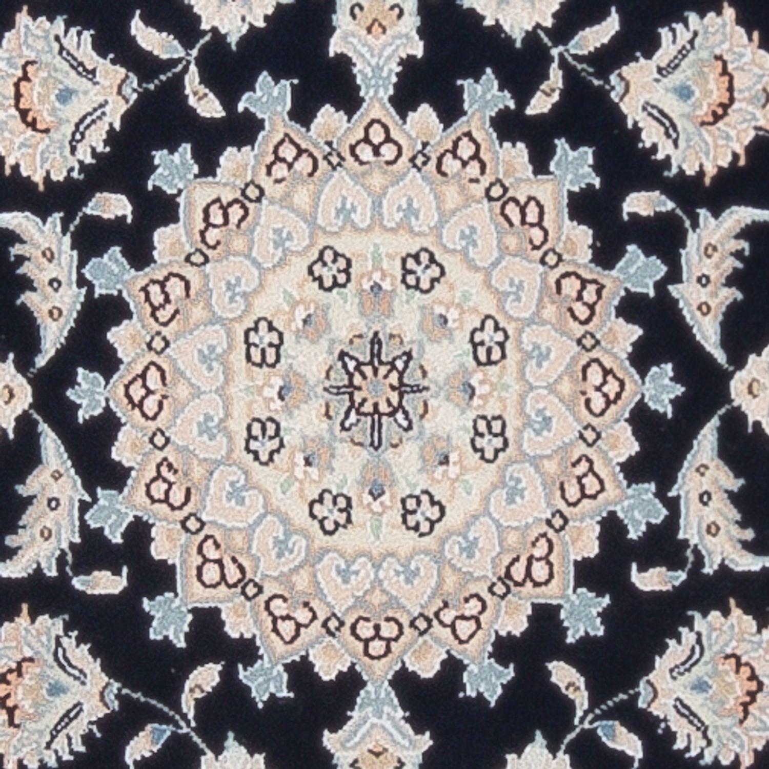 Tappeto corsia Tappeto Persero - Nain - Premio - 253 x 81 cm - blu scuro