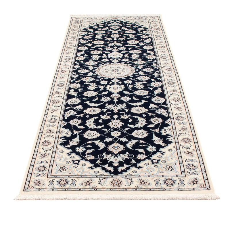 Tappeto corsia Tappeto Persero - Nain - Premio - 253 x 81 cm - blu scuro
