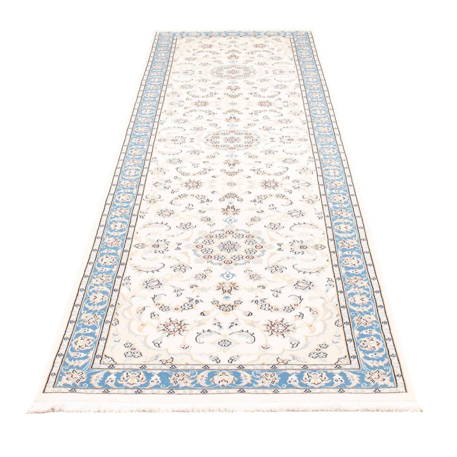 Tappeto corsia Tappeto Persero - Nain - Premio - 305 x 82 cm - crema
