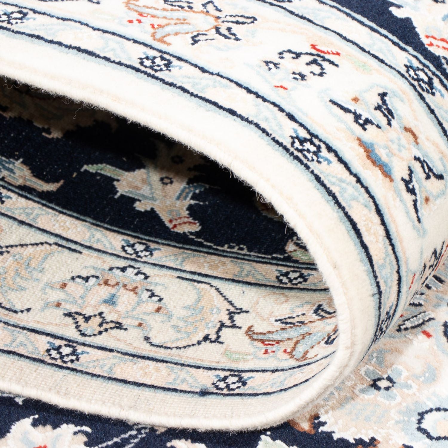 Tappeto corsia Tappeto Persero - Nain - Premio - 306 x 81 cm - blu scuro