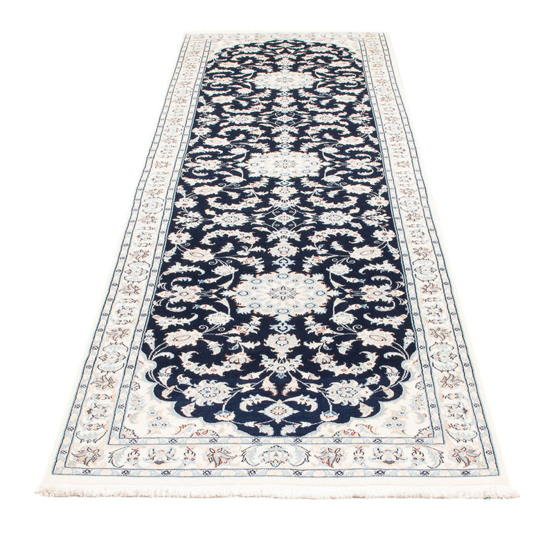 Tappeto corsia Tappeto Persero - Nain - Premio - 306 x 81 cm - blu scuro