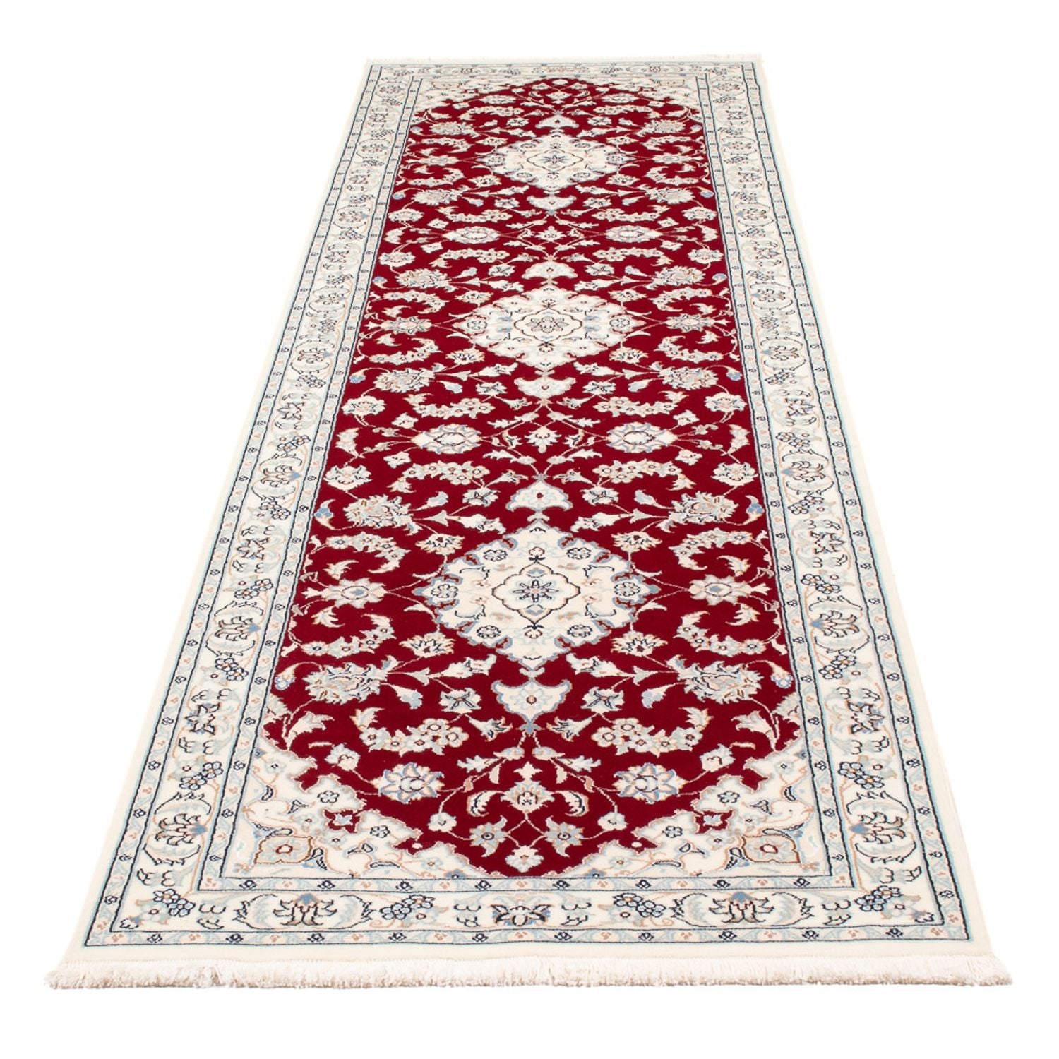 Tappeto corsia Tappeto Persero - Nain - Premio - 290 x 80 cm - rosso