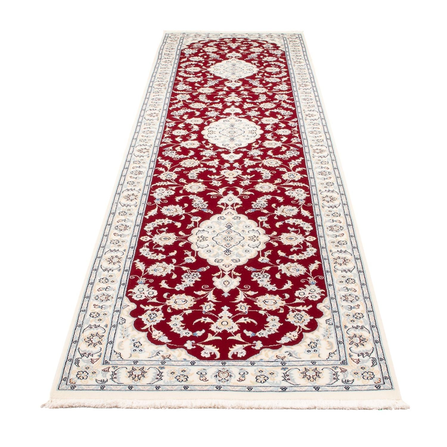 Tappeto corsia Tappeto Persero - Nain - Premio - 346 x 84 cm - rosso