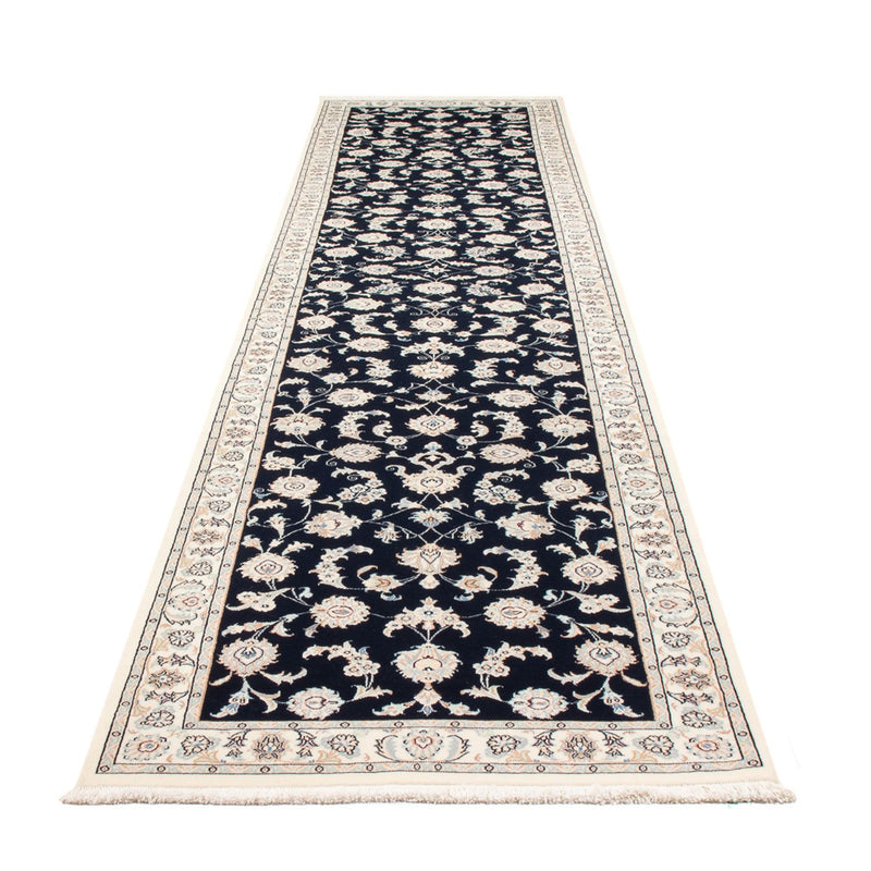 Tappeto corsia Tappeto Persero - Nain - Premio - 394 x 92 cm - blu scuro