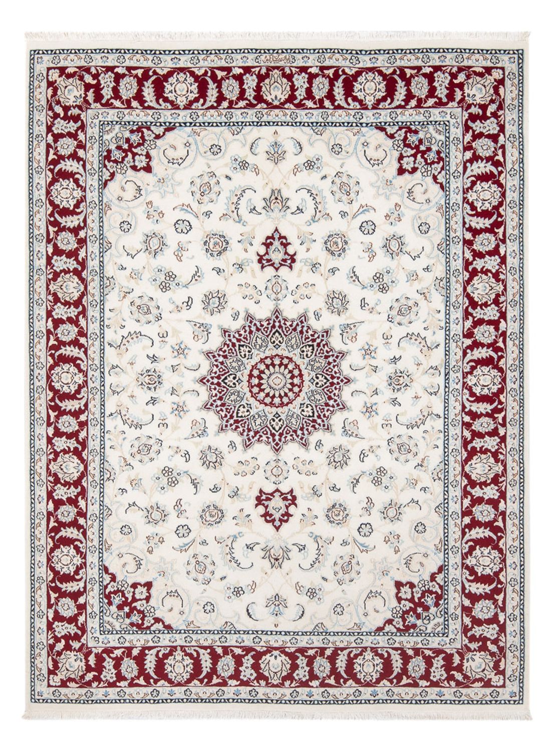 Tappeto Persero - Nain - Premio - 193 x 150 cm - crema