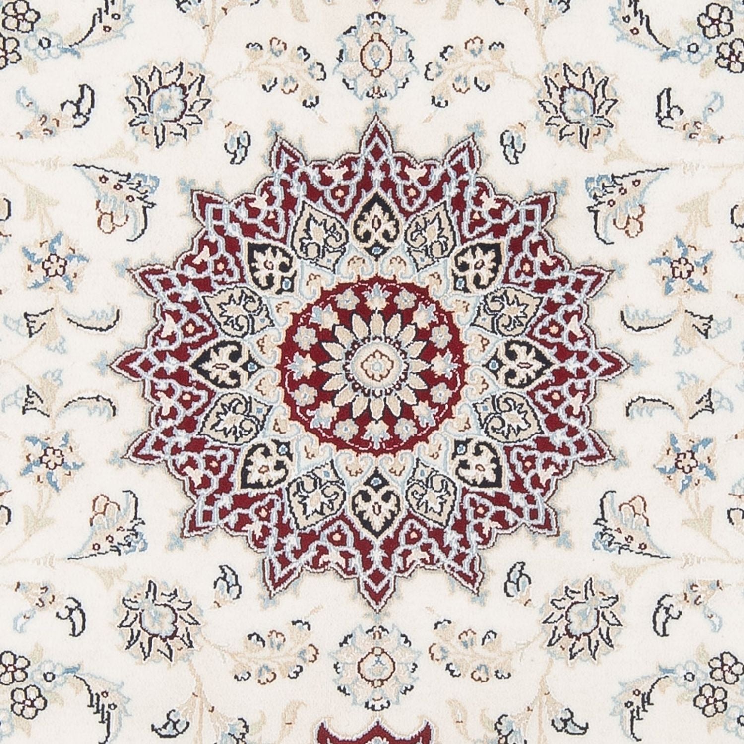 Tappeto Persero - Nain - Premio - 193 x 150 cm - crema