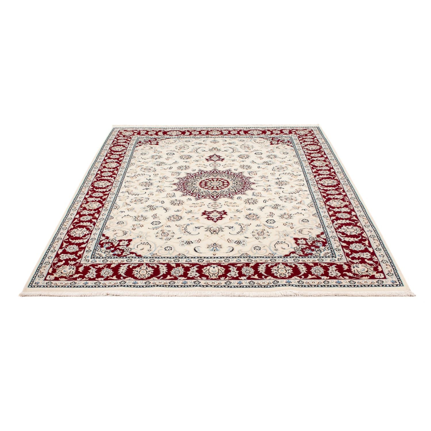 Tappeto Persero - Nain - Premio - 193 x 150 cm - crema