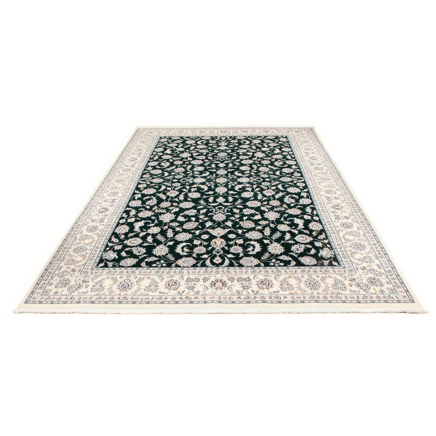Tappeto Persero - Nain - Premio - 297 x 197 cm - verde