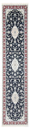Tappeto corsia Tappeto Persero - Nain - Premio - 347 x 87 cm - blu scuro
