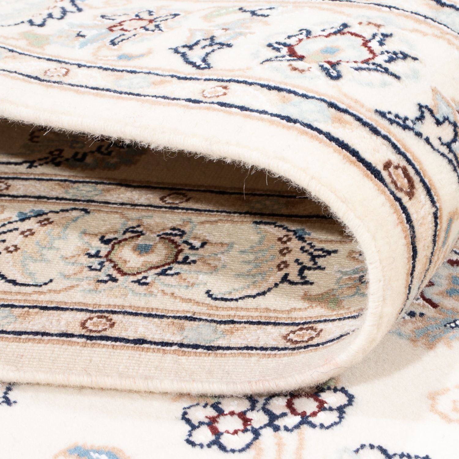Tappeto corsia Tappeto Persero - Nain - Premio - 296 x 88 cm - crema