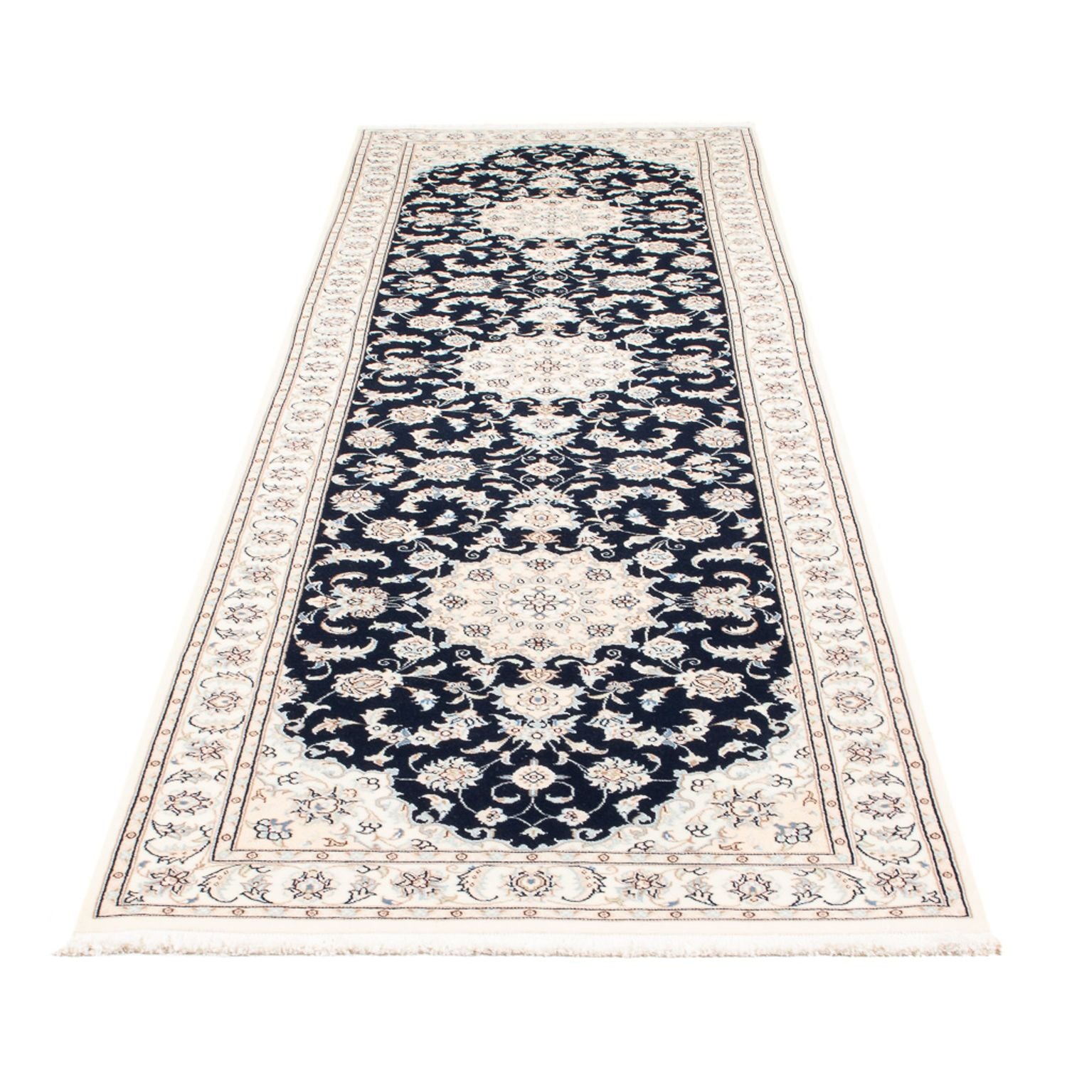 Tappeto corsia Tappeto Persero - Nain - Premio - 300 x 88 cm - blu scuro