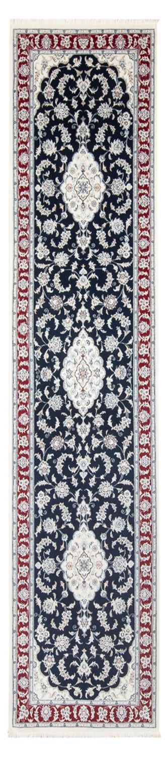 Tappeto corsia Tappeto Persero - Nain - Premio - 353 x 85 cm - blu scuro