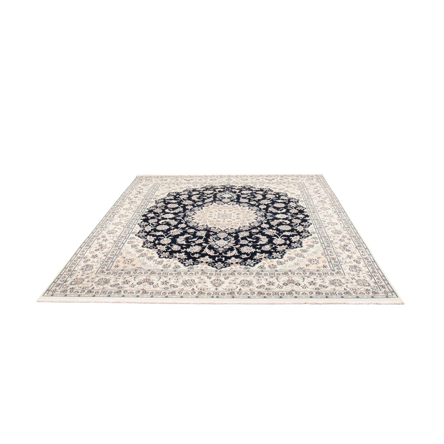 Tappeto Persero - Nain - 263 x 225 cm - blu scuro