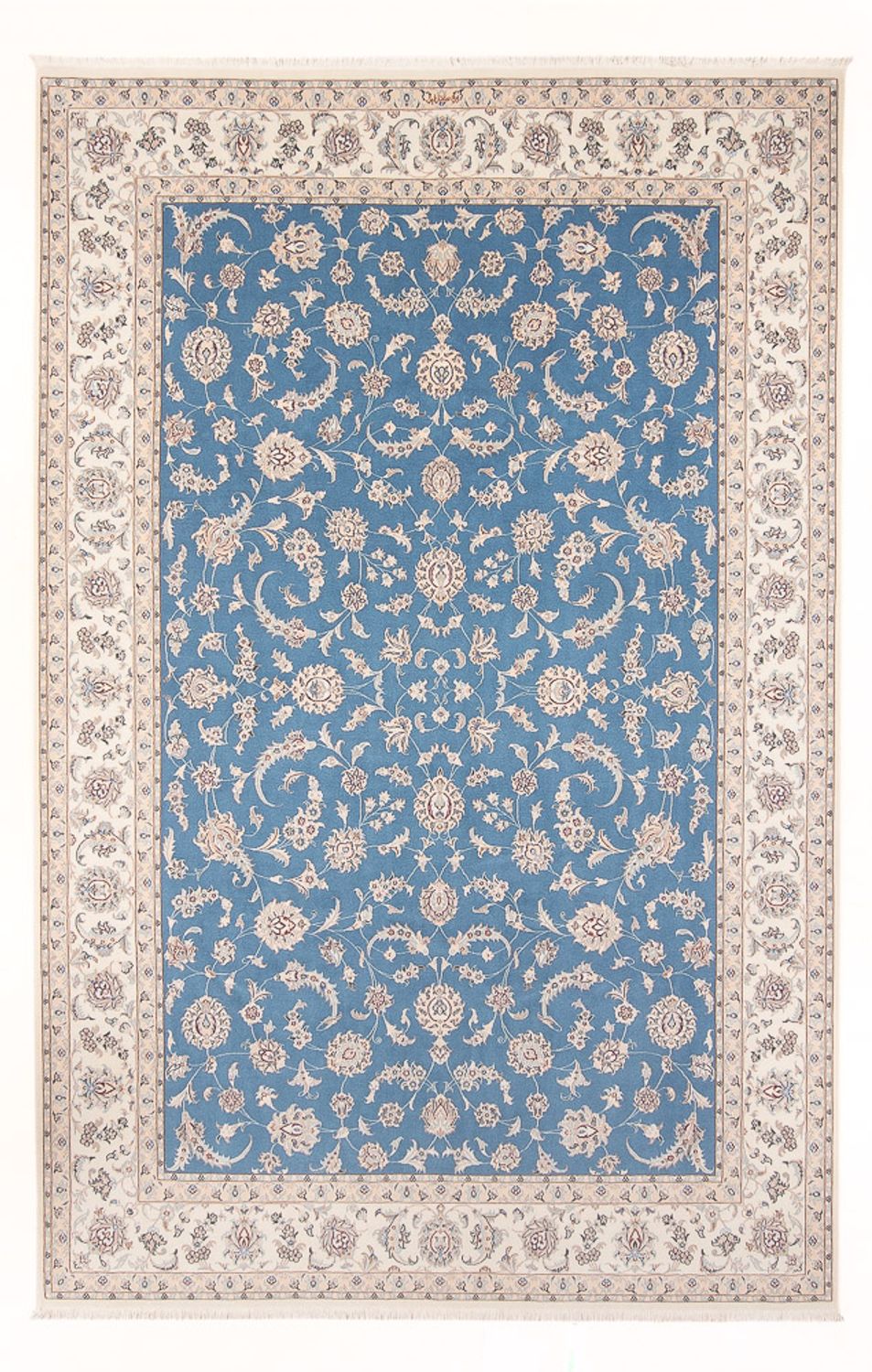 Tappeto Persero - Nain - Premio - 297 x 196 cm - blu chiaro
