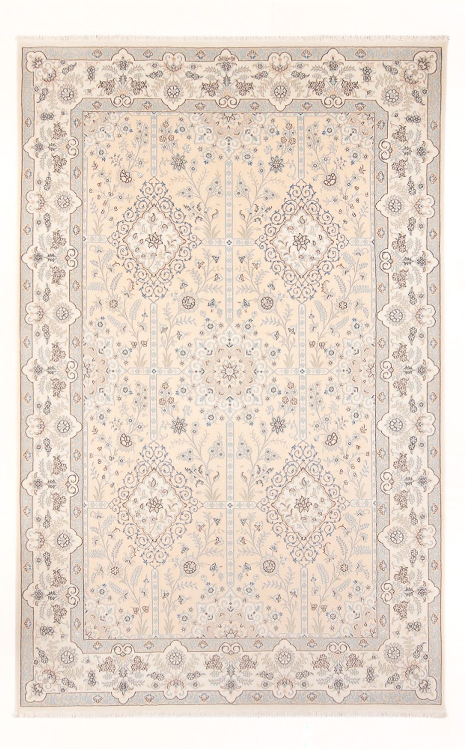 Tappeto Persero - Nain - Premio - 297 x 198 cm - crema
