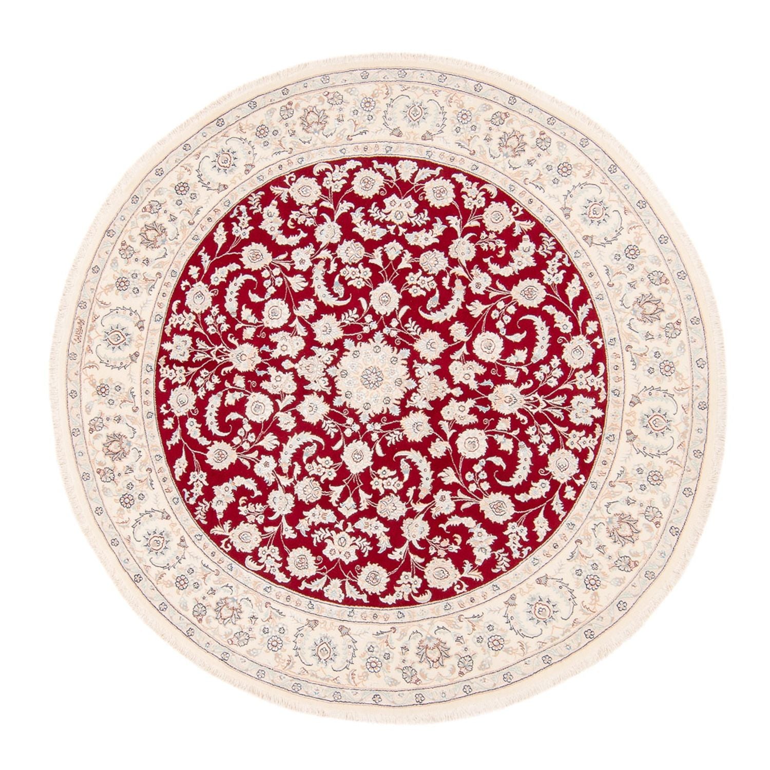 Tappeto Persero - Nain rotondo  - 200 x 200 cm - rosso