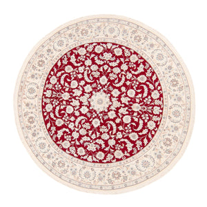 Tappeto Persero - Nain rotondo  - 200 x 200 cm - rosso