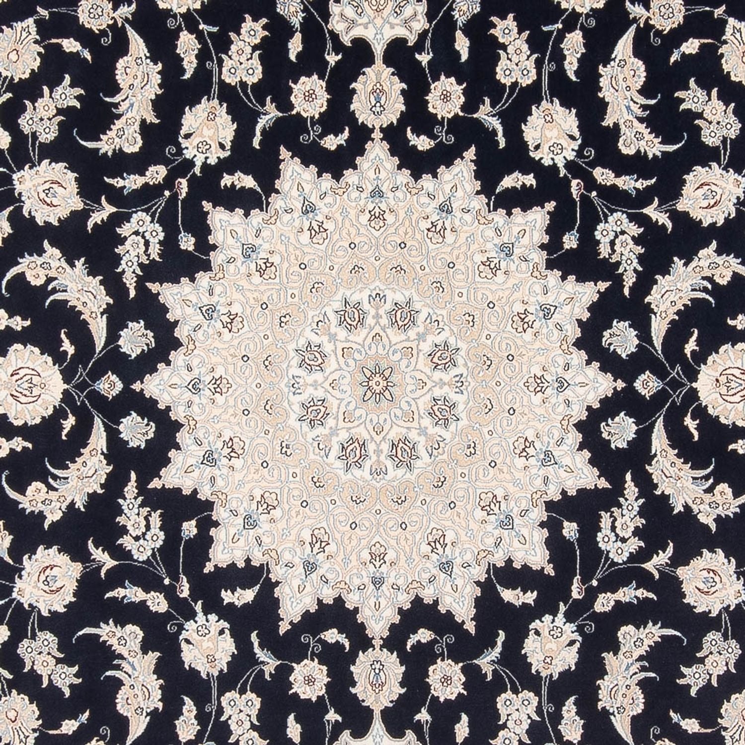 Tappeto Persero - Nain - Premio - 356 x 250 cm - blu scuro