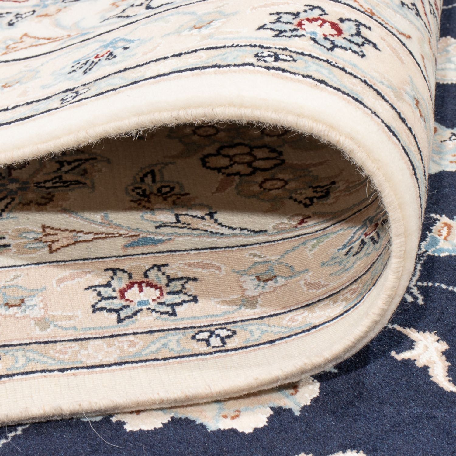 Tappeto Persero - Nain - Premio - 356 x 250 cm - blu scuro
