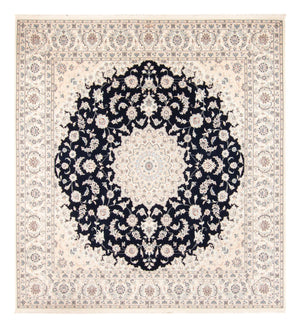 Tappeto Persero - Nain - 266 x 248 cm - blu scuro