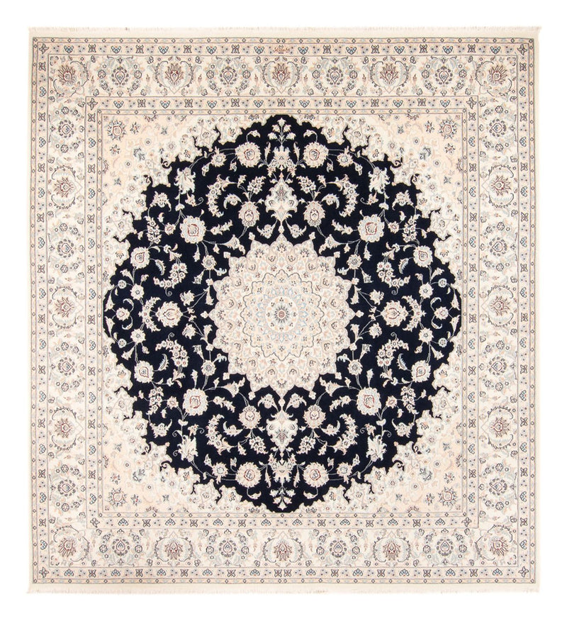 Tappeto Persero - Nain - 266 x 248 cm - blu scuro