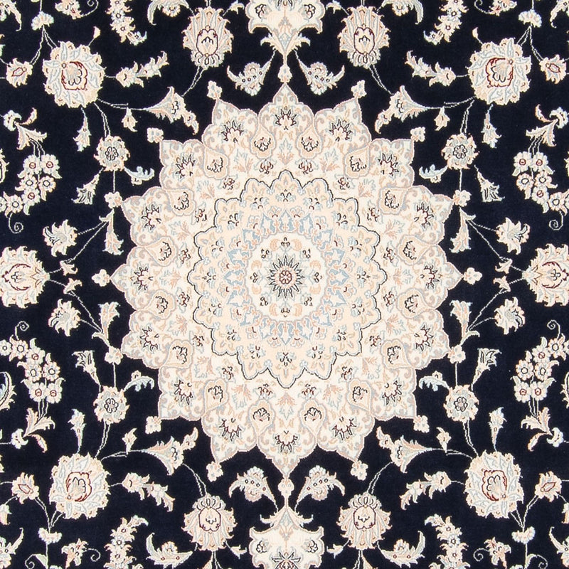 Tappeto Persero - Nain - 266 x 248 cm - blu scuro