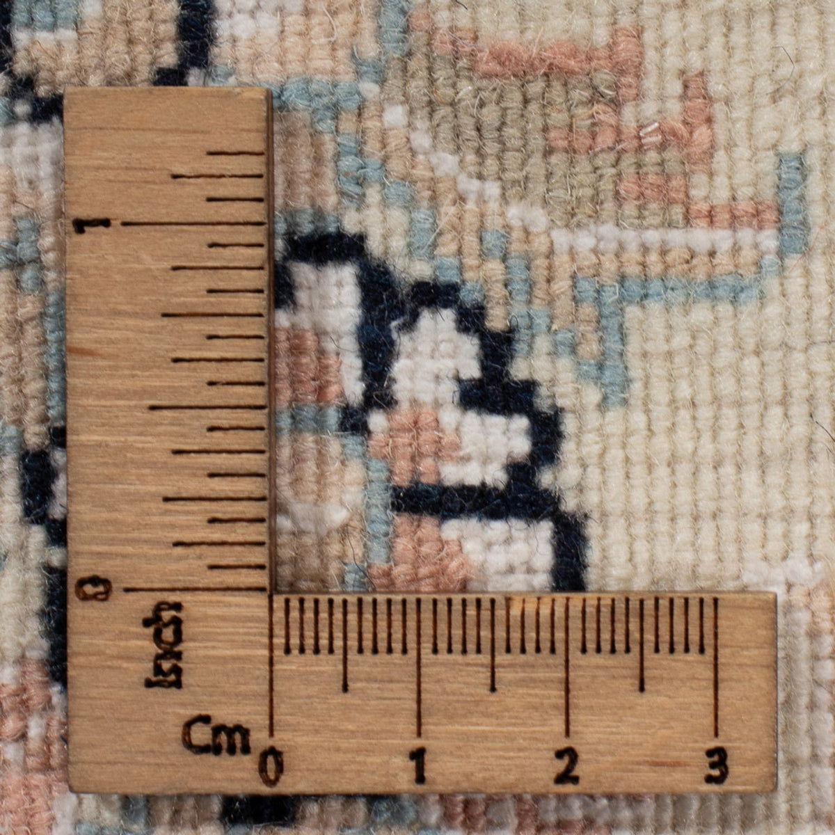 Tappeto Persero - Nain - 266 x 248 cm - blu scuro