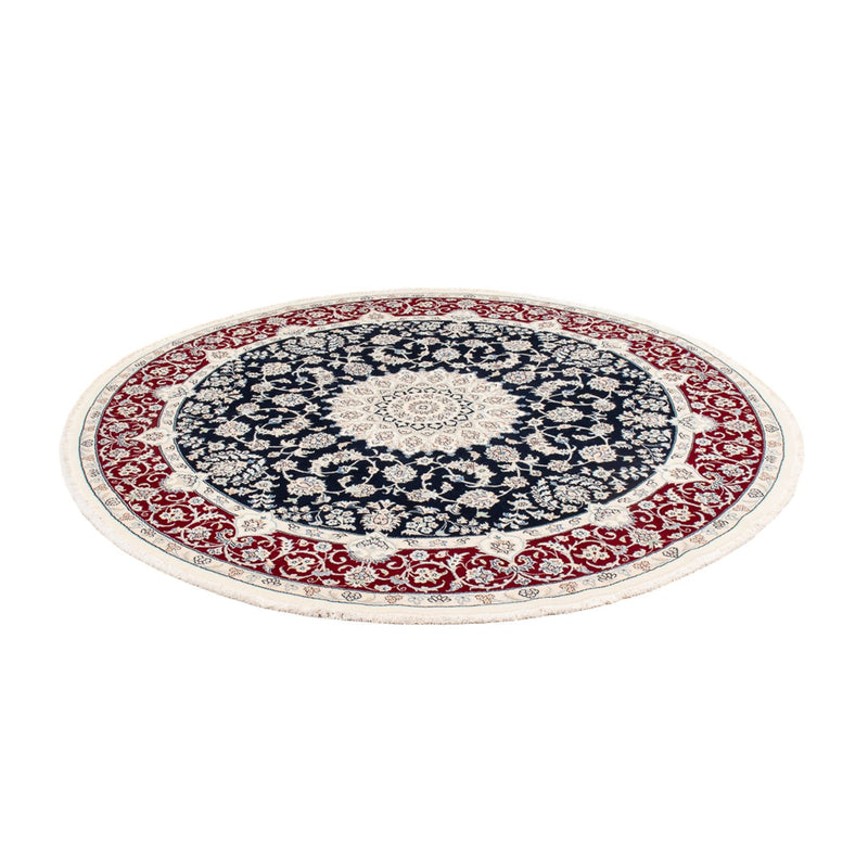 Tappeto Persero - Nain rotondo  - 204 x 195 cm - blu scuro