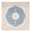 Tappeto Persero - Nain quadrato  - 252 x 248 cm - blu chiaro