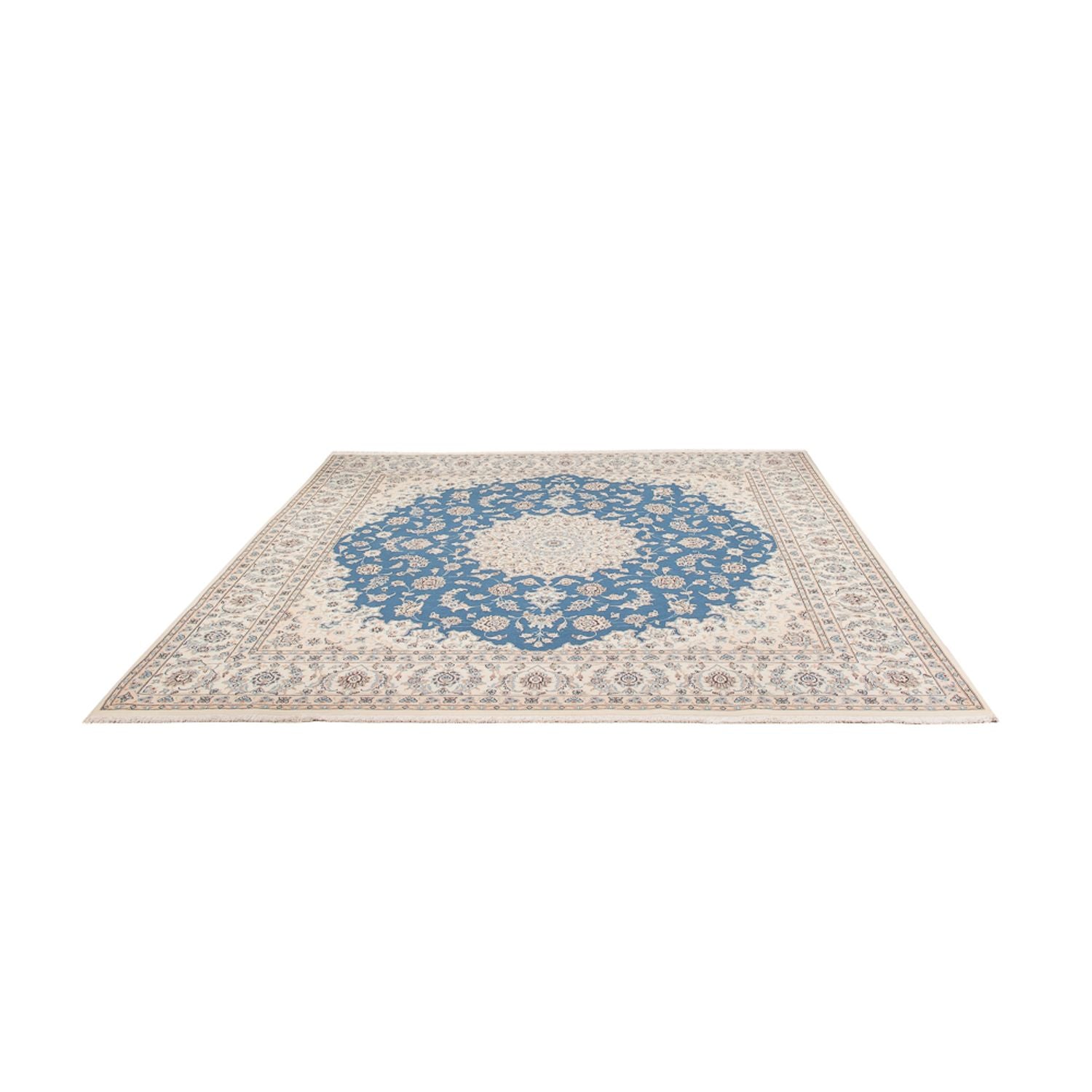 Tappeto Persero - Nain quadrato  - 252 x 248 cm - blu chiaro