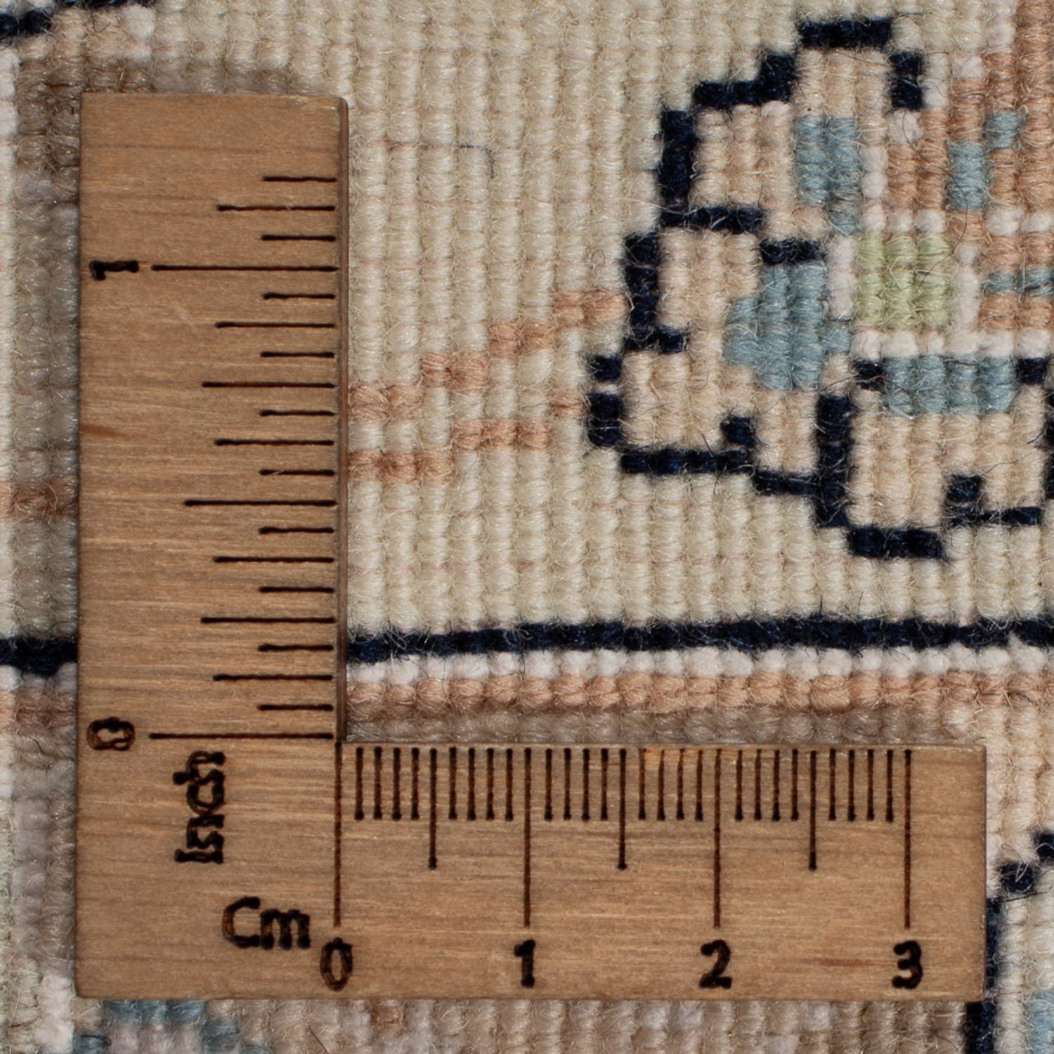 Tappeto Persero - Nain quadrato  - 252 x 248 cm - blu chiaro