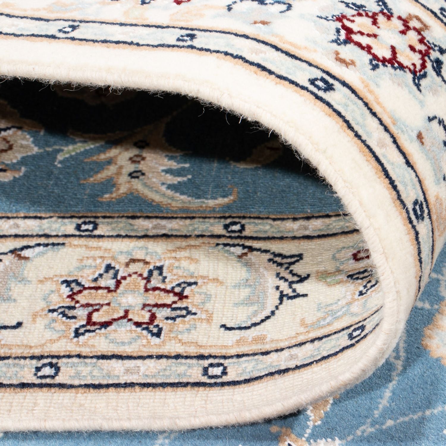 Tappeto corsia Tappeto Persero - Nain - Premio - 248 x 81 cm - blu