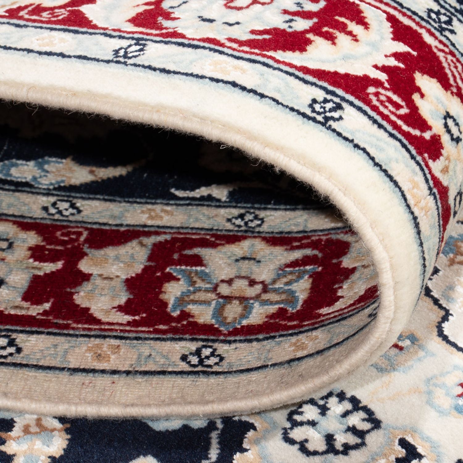 Tappeto corsia Tappeto Persero - Nain - Premio - 292 x 80 cm - blu scuro