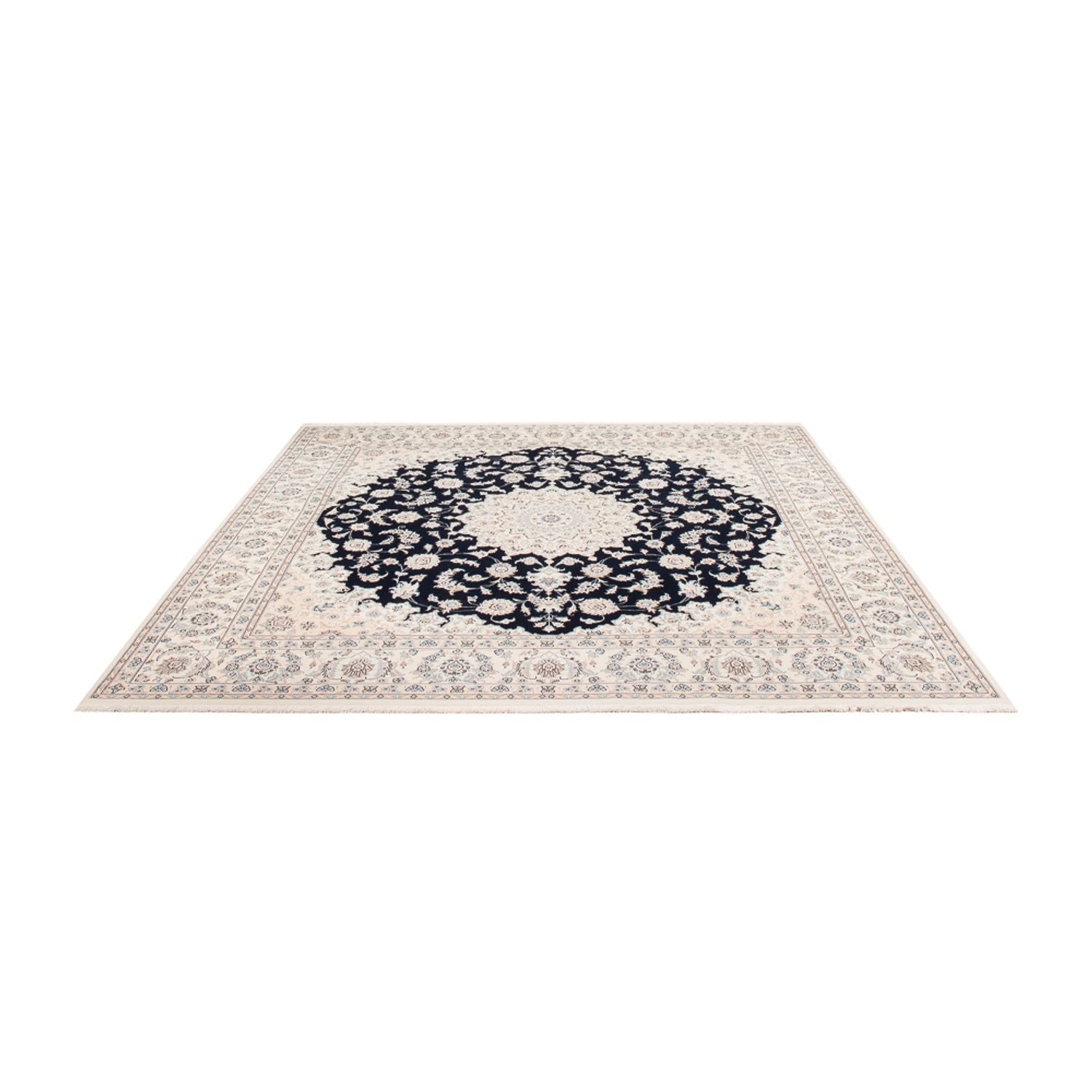 Tappeto Persero - Nain quadrato  - 246 x 242 cm - blu scuro