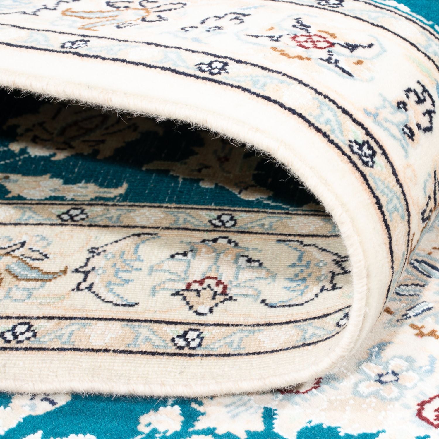 Tappeto corsia Tappeto Persero - Nain - Premio - 298 x 81 cm - blu scuro