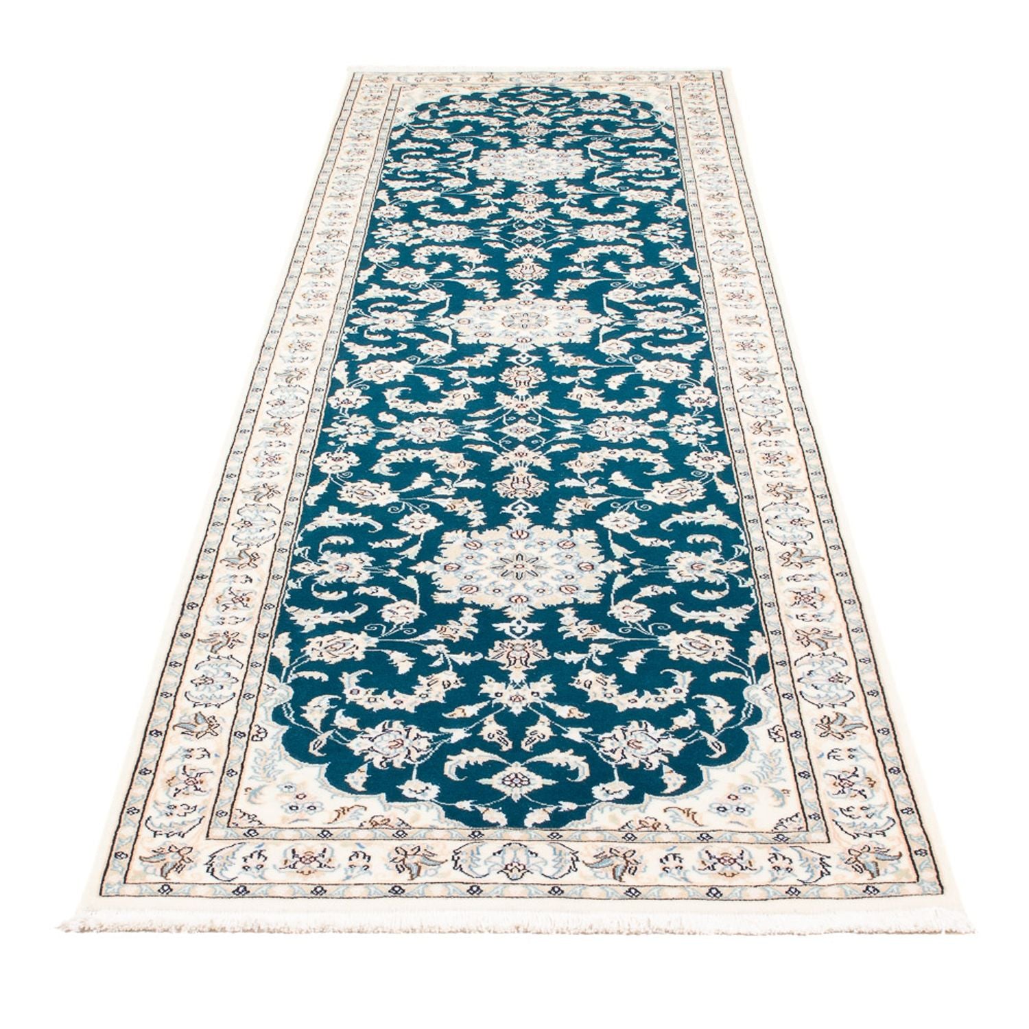Tappeto corsia Tappeto Persero - Nain - Premio - 298 x 81 cm - blu scuro