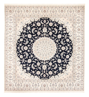 Tappeto Persero - Nain - 260 x 245 cm - blu scuro